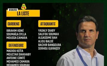 Éliminatoires Mondial 2026- Zone Afrique// LA GUINÉE SANS NABY KÉITA