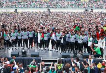 En direct l’accueil des BAREA à Madagascar