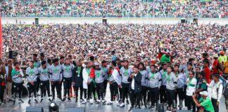 En direct l’accueil des BAREA à Madagascar