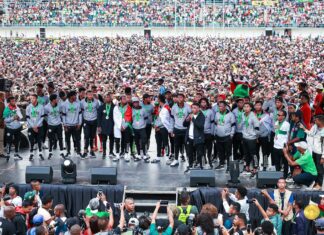 En direct l’accueil des BAREA à Madagascar