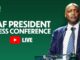 CAF President Press Conference