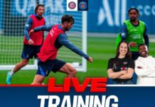 15 minutes d’entraînement en direct avant Toulouse