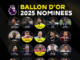 Ballon d’Or 2025 Award Ceremony – En direct