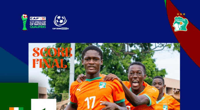 Tournoi qualificatif CAN U17 2026 -UFOA-B 2025 â 3e J : Les ĂlĂ©phanteaux accrochĂ©s par le Togo !