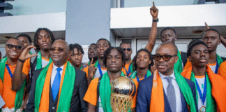 Afrobasket U16 / Les Éléphanteaux U16 fêtés en héros à Abidjan !