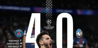 LE PSG ÉCRASE L’ATALANTA (4-0) ET ENVOIE UN MESSAGE FORT À l’EUROPE !
