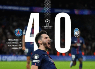 LE PSG ÉCRASE L’ATALANTA (4-0) ET ENVOIE UN MESSAGE FORT À l’EUROPE !