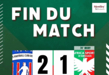CIV/ Ligue 2/ Atlantis fc 1 – Africa Sports 0 / LE PETIT POUCET PLUME L’AIGLON !