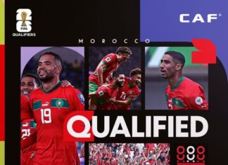 Le Maroc devient la première nation africaine à se qualifier pour la Coupe du Monde de la FIFA 2026 ✅
