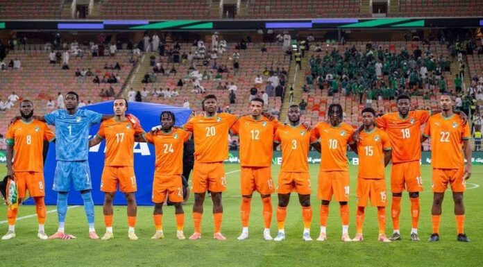 Amical : Les Éléphants surpris par l’Arabie Saoudite (1–0)