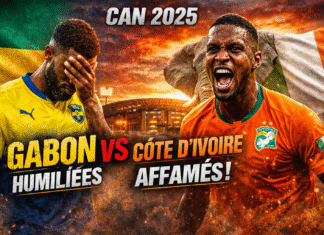 CAN 2025 – Gabon vs Côte d’Ivoire : Panthères humiliées, Éléphants affamés… le match piège de Marrakech