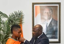 Sport ivoirien : Adjé Silas Metch passe à l’action, Habibou Ouedraogo décorée Chevalier du Mérite Sportif