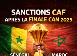 Sanctions CAF après la finale CAN Maroc 2025 : le Sénégal conserve son titre, le Maroc lourdement sanctionné
