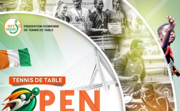 Open International de Côte d’Ivoire 2026 de tennis de table : Abidjan accueille les meilleurs joueurs mondiaux au Palais des Sports