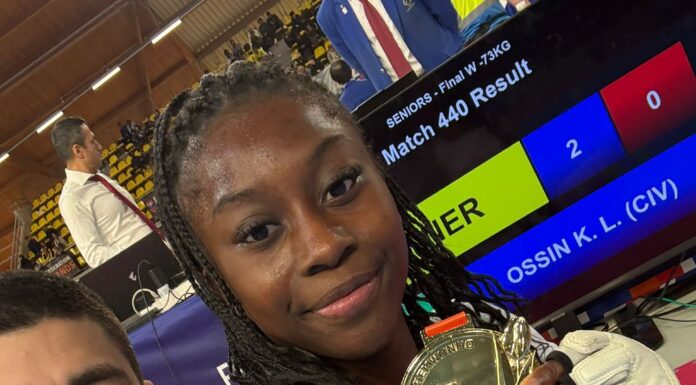 Taekwondo mondial : la sensation ivoirienne Laurène Kimi Ossin remporte le prestigieux Dutch Open Taekwondo 2026