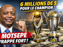 6 millions de dollars pour le champion : Patrice Motsepe fait exploser les primes de la CAF Champions League