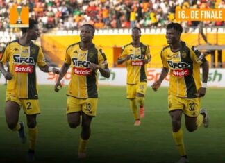 Coupe nationale : l’ASEC Mimosas bat l’Africa Sports d’Abidjan (1-0) dans un derby bouillant au Stade Félix Houphouët-Boigny