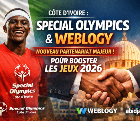 🌍 Inclusion par le sport : un partenariat stratégique entre Special Olympics Côte d’Ivoire et WEBLOGY