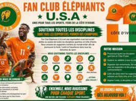 FAN CLUB ÉLÉPHANTS USA : LA DIASPORA IVOIRIENNE LANCE LA « MARÉE ORANGE » AUX ÉTATS-UNIS AVANT LE MONDIAL 2026
