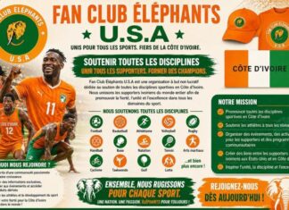 FAN CLUB ÉLÉPHANTS USA : LA DIASPORA IVOIRIENNE LANCE LA « MARÉE ORANGE » AUX ÉTATS-UNIS AVANT LE MONDIAL 2026