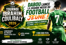 DABOU : LE TOURNOI IBRAHIM COULIBALY 2026 PREND SON ENVOL, LA JEUNESSE AU CŒUR DU PROJET