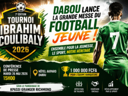 DABOU : LE TOURNOI IBRAHIM COULIBALY 2026 PREND SON ENVOL, LA JEUNESSE AU CŒUR DU PROJET